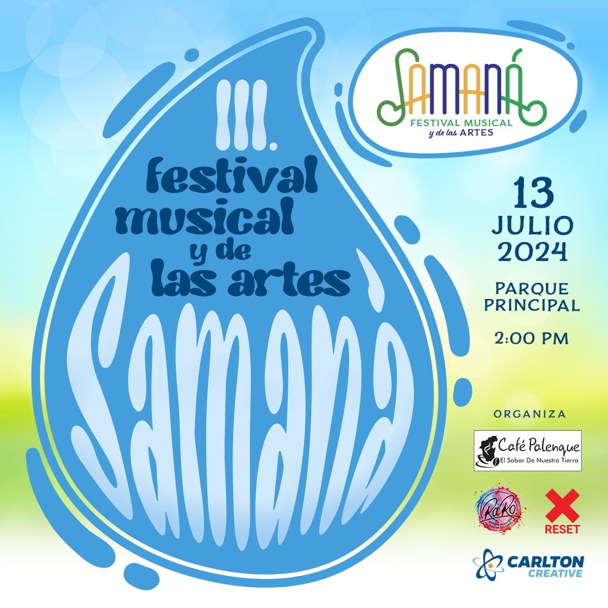 III FESTIVAL MUSICAL Y DE LAS ARTES SAMAN