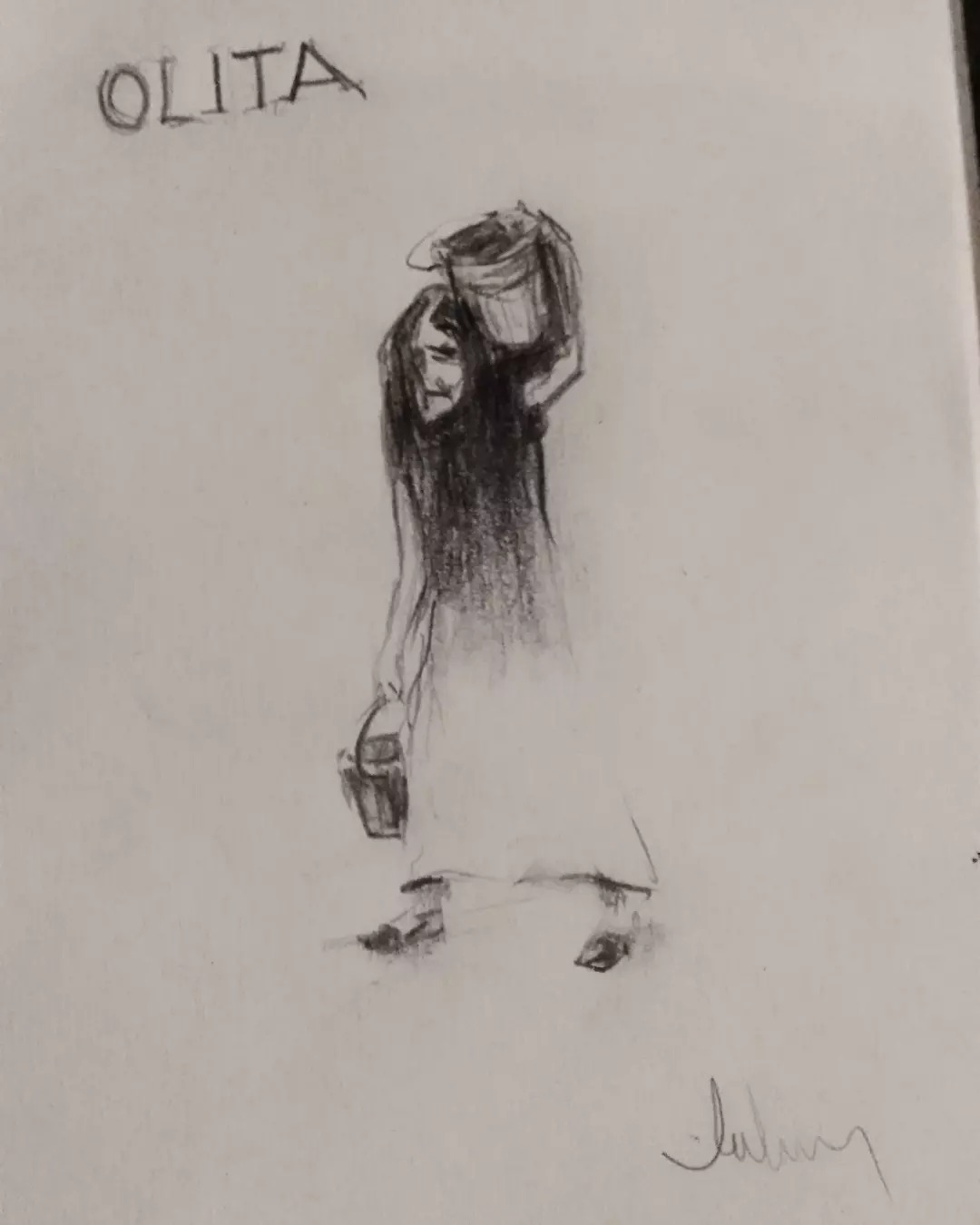 Dibujo a mano de Julian Jimenez 16abr23
