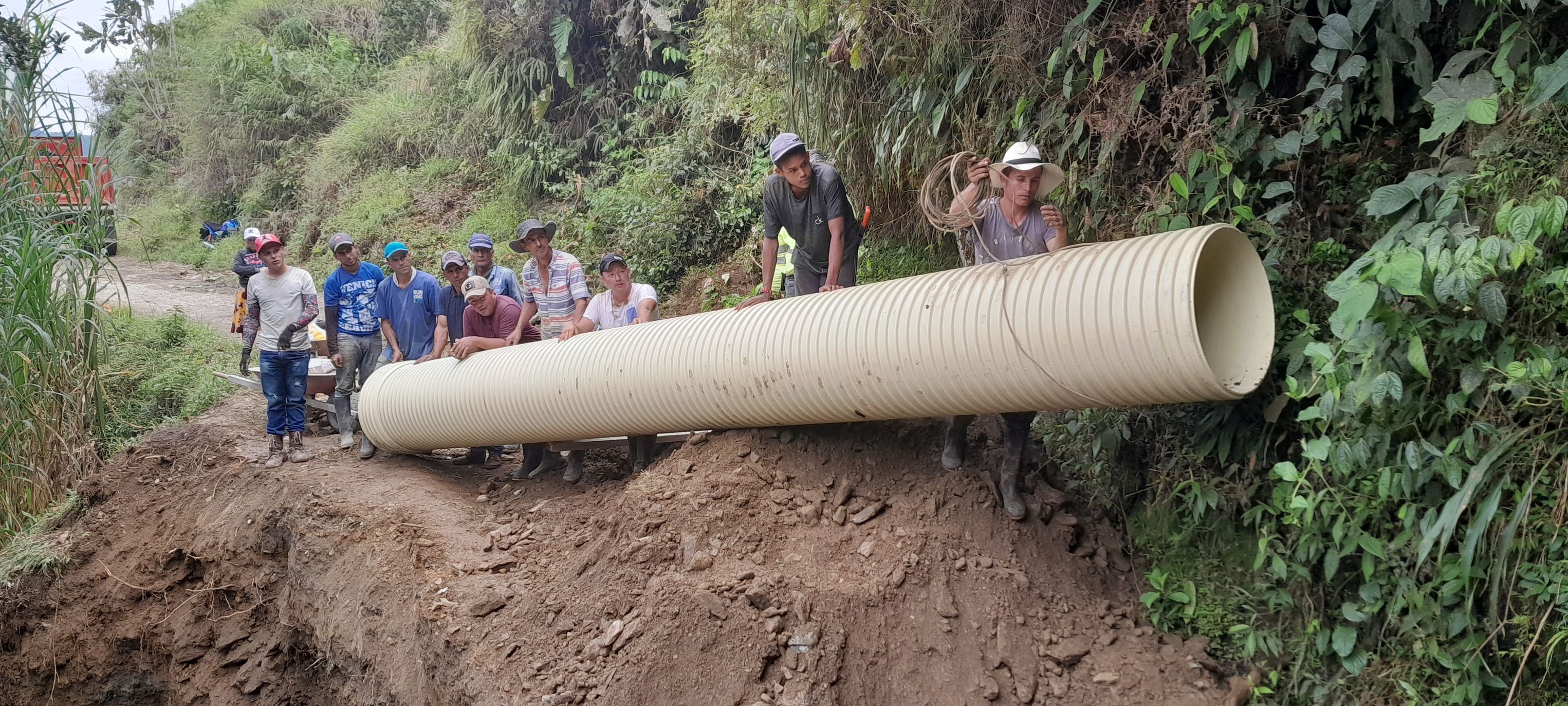 HABILITADO EL PASO VIAL SECTOR DE SAN LORENZO