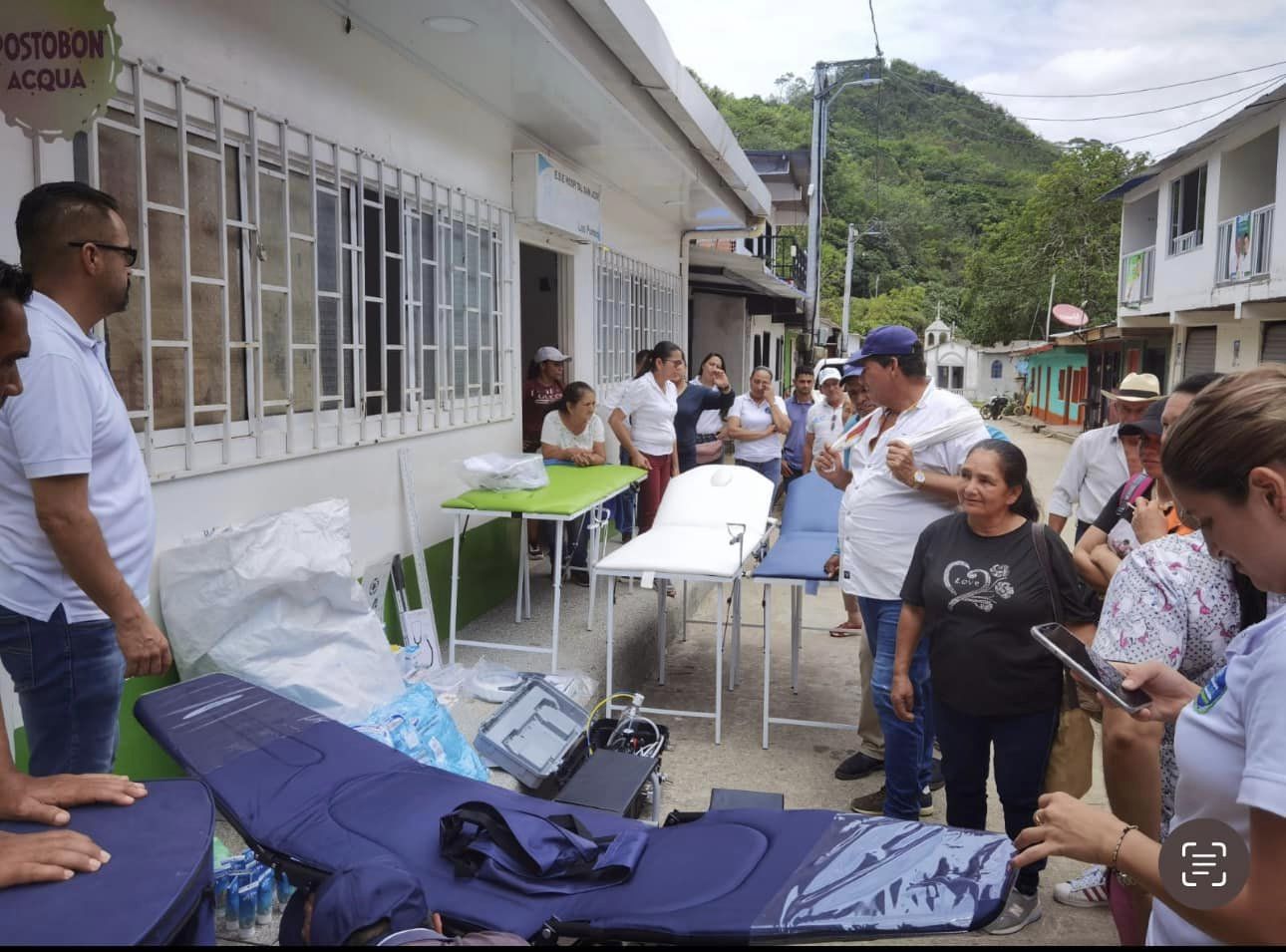 PUESTO DE SALUD DE LOS POMOS QUED� CONVERTIDO EN UN CAS (CENTRO DE ATENCI�N SOCIAL) 