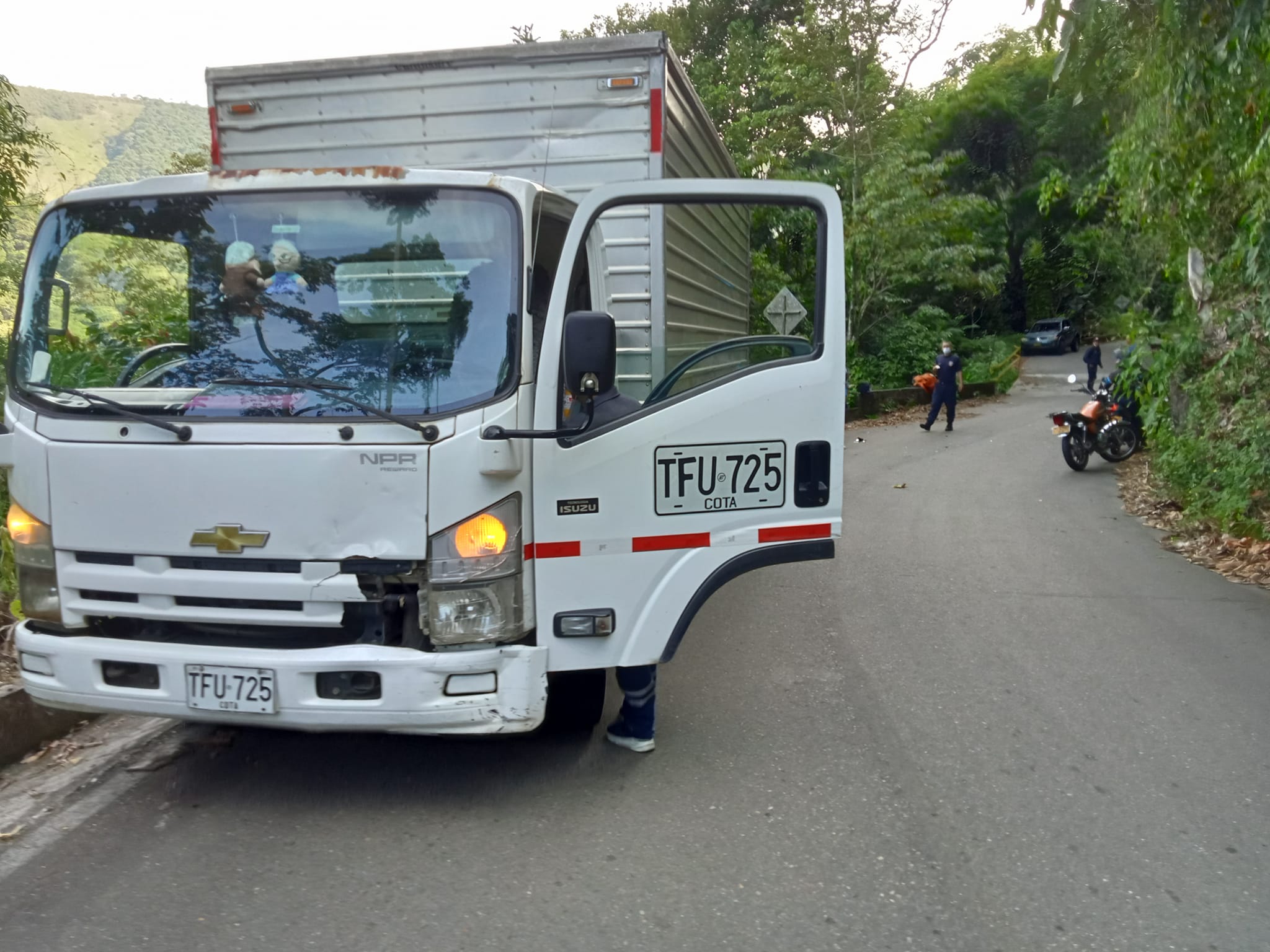 ACCIDENTE SECTOR CHORRO LA MIEL DEJA UN MOTOCICLISTA MUERTO