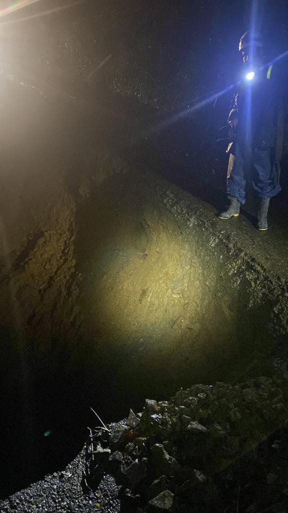 TAPONAMIENTO EN EL SECTOR CONOCIDO COMO LA CULATA