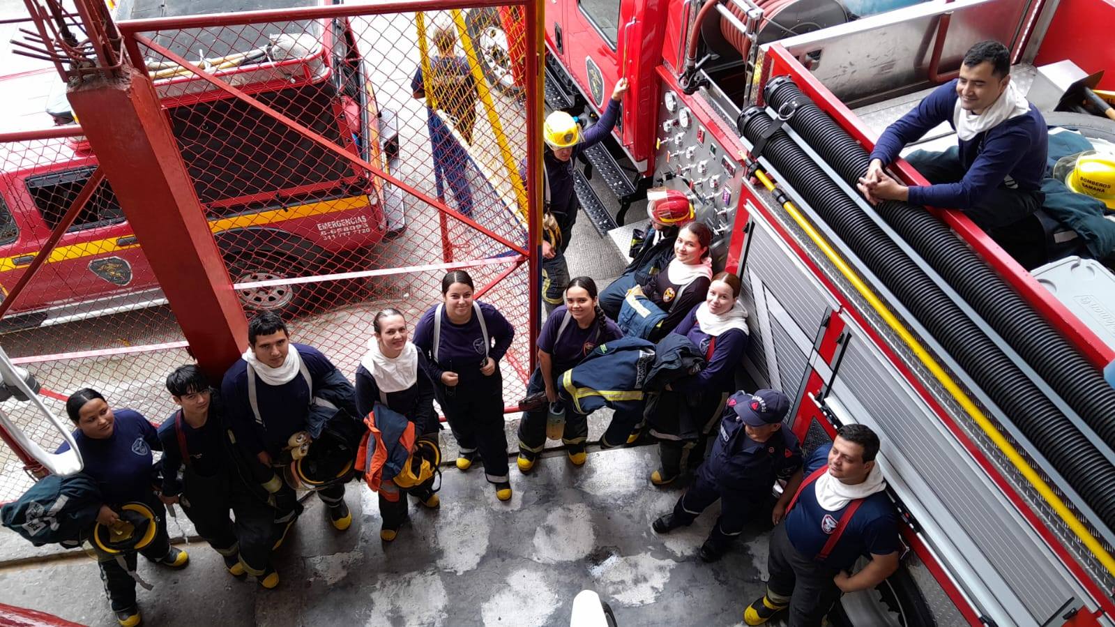 INICIAMOS EL A�O 2024 ENTRENANDO Y REFORZANDO CUERPO DE BOMBEROS