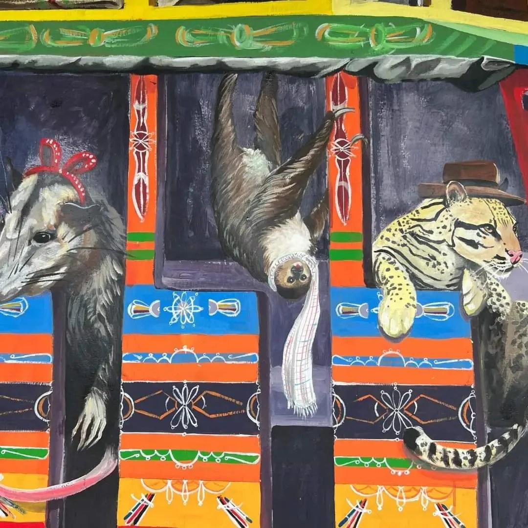 MURAL LA ESCALERA CHIVA