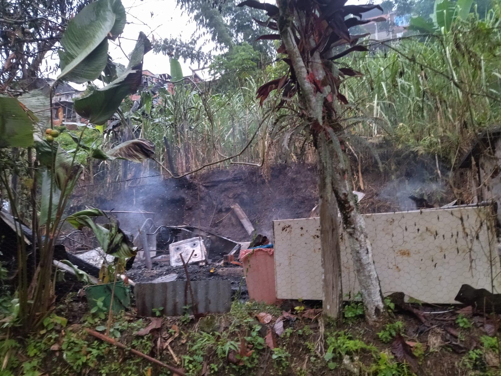 VORAZ INCENDIO CONSUME VIVIENDA CORREGIMIENTO SAN DIEGO