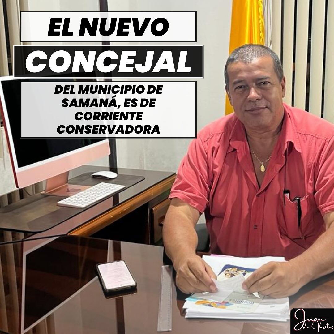 GUILLERMO MANR�QUE, SE POSESIONA COMO CONCEJAL MUNICIPAL