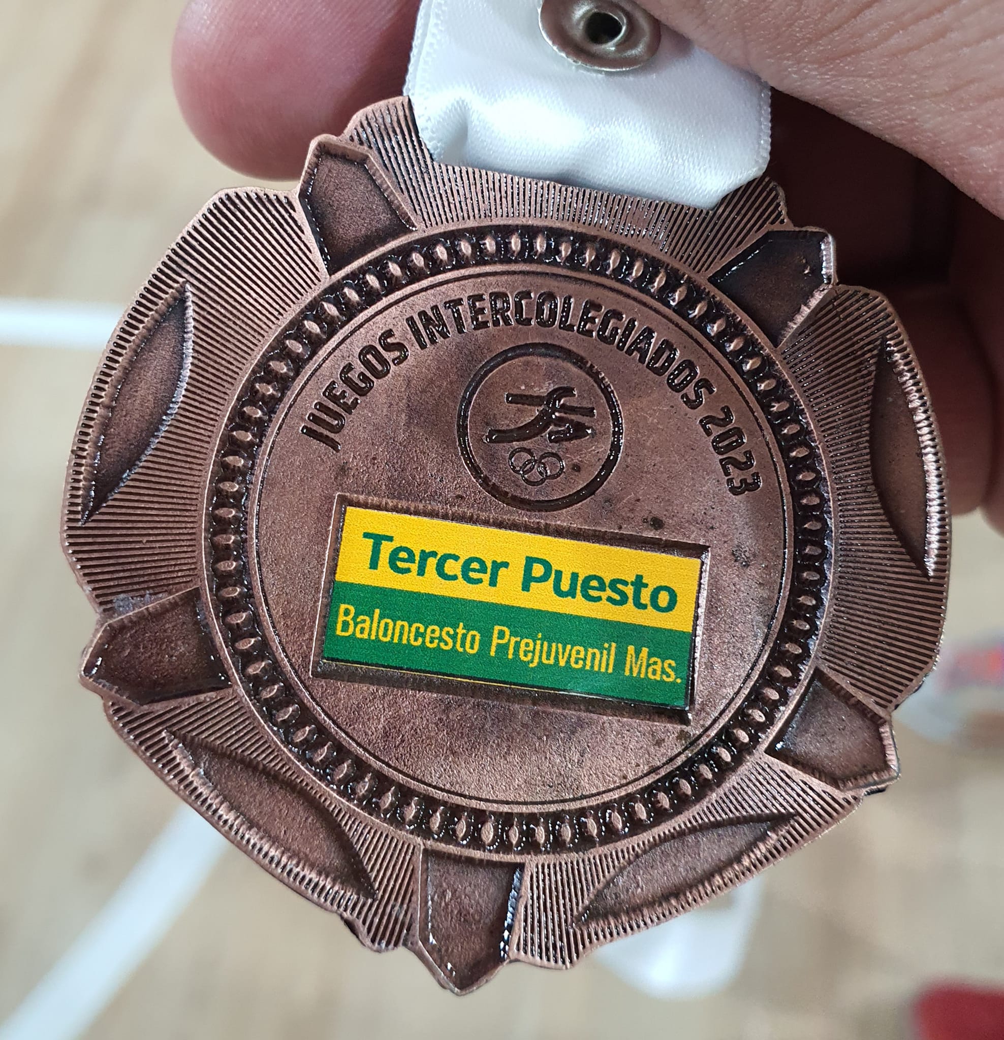 SELECCI�N PREJUVENIL MASCULINA DE BALONCESTO TERCER PUESTO A NIVEL DEPARTAMENTAL