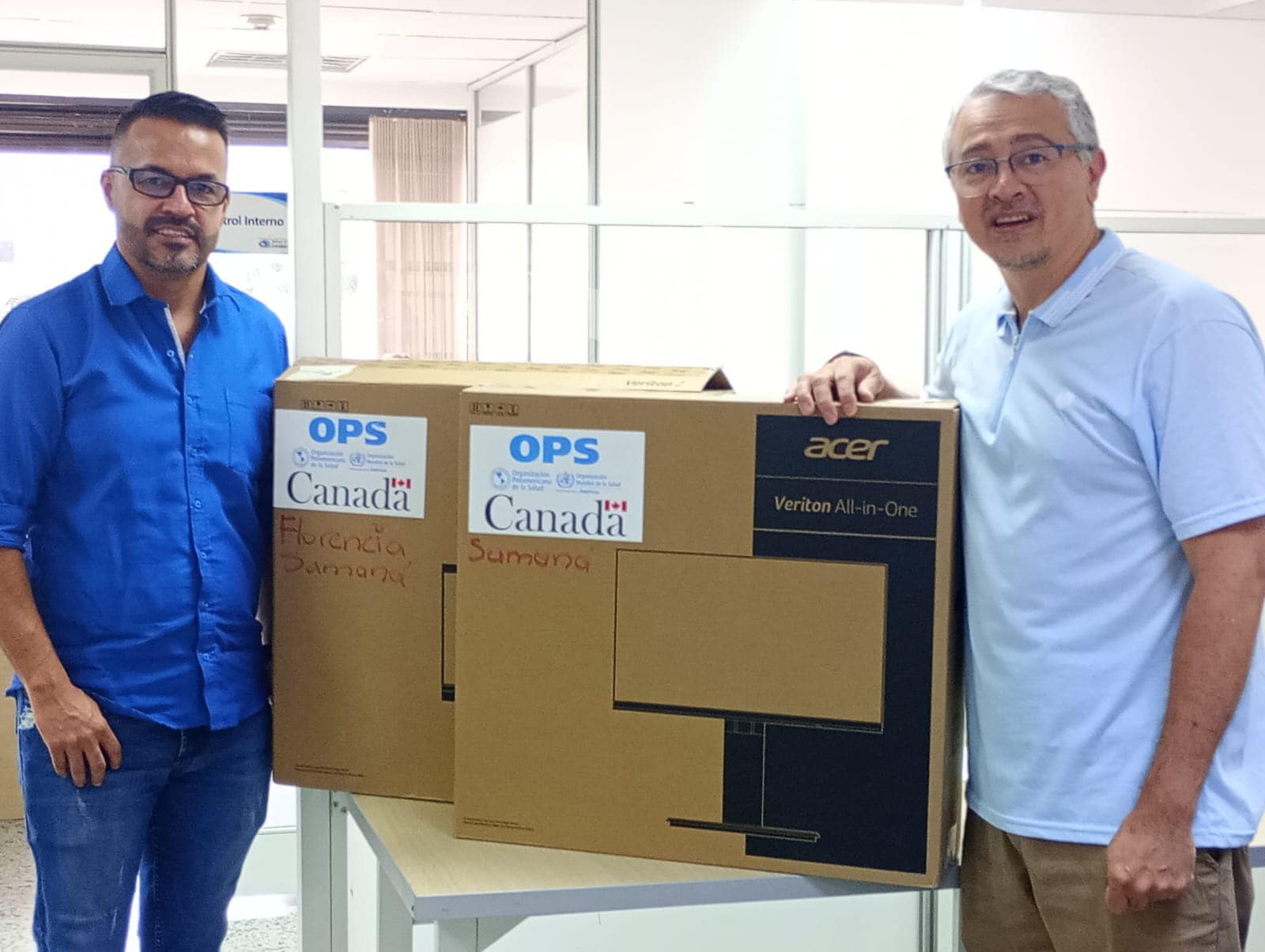 EQUIPOS NUEVOS PARA EL HOSPITAL