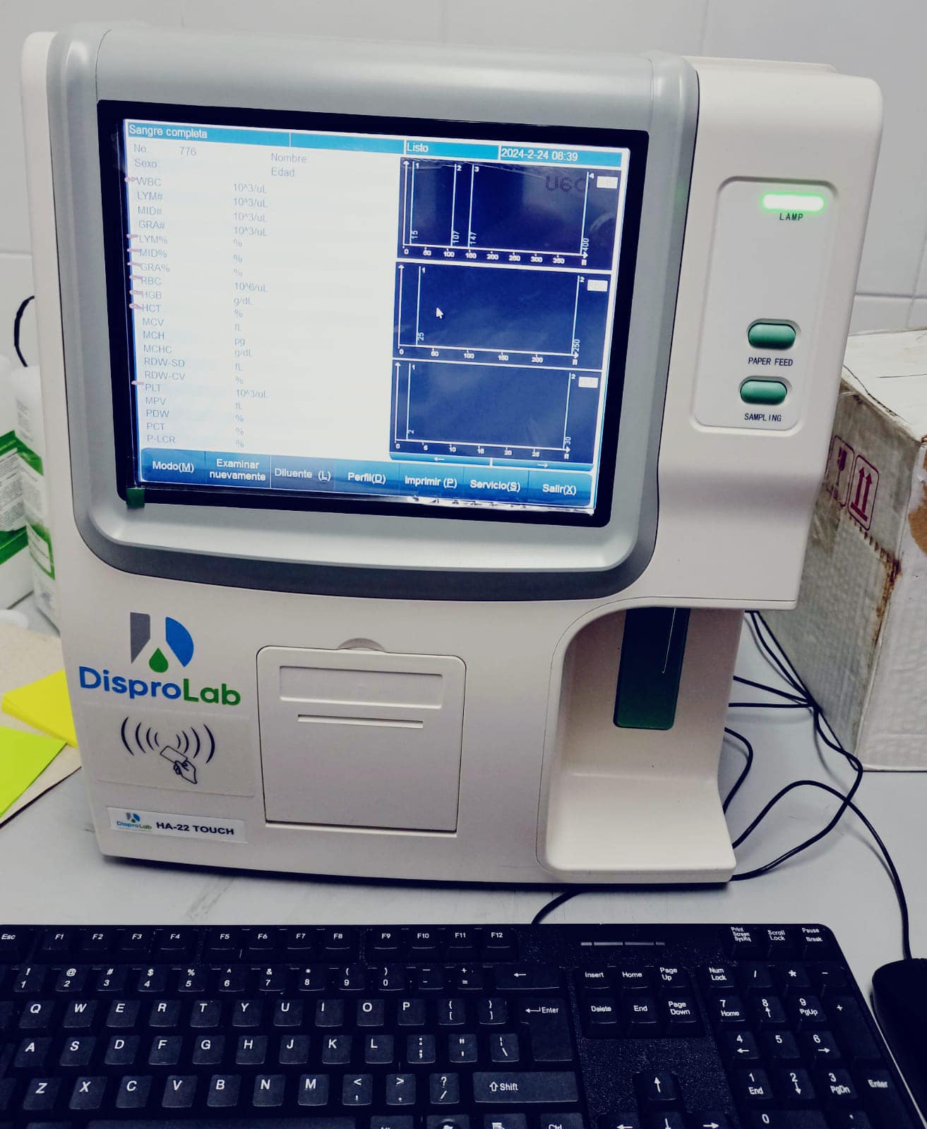 EQUIPOS NUEVOS PARA EL HOSPITAL