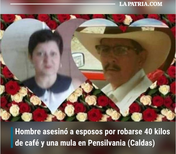 CONDENADO HOMBRE QUE ASESIN� A UNA PAREJA DE ESPOSOS EN MEDIO DE UN HURTO EN UNA FINCA EN SAN DANIEL
