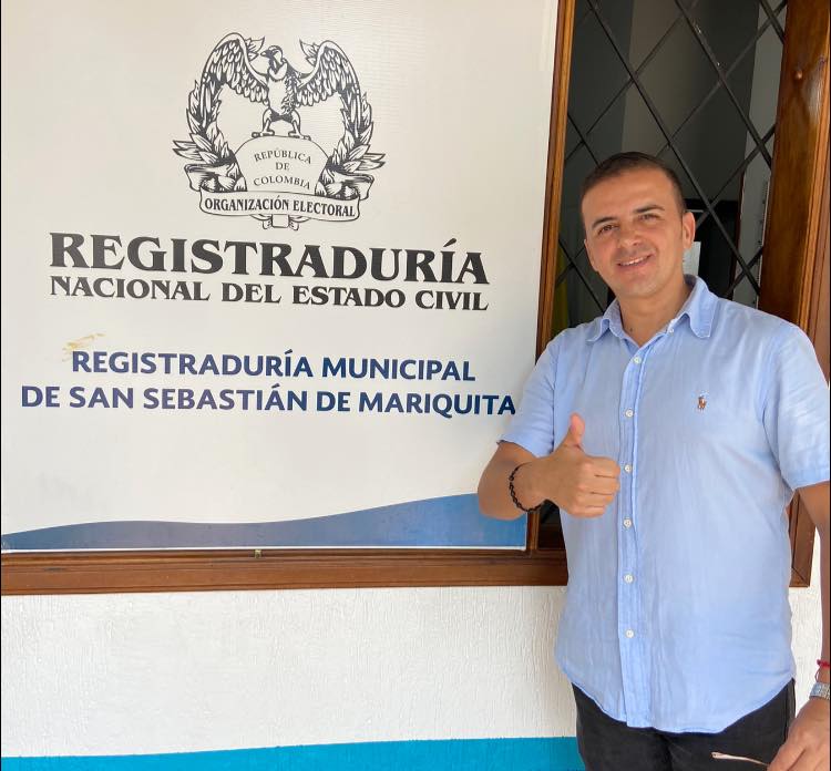 MARLON ANDRES ARIAS OSPINA NUEVO REGISTRADOR MUNICIPAL EN SAN SEBASTI�N DE MARIQUITA