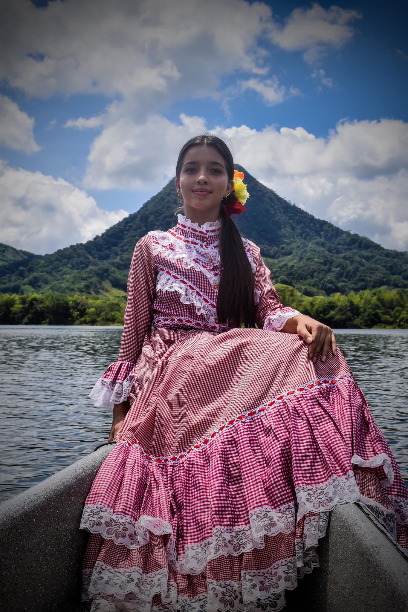 CAROLINA CARDONA GUTI�RREZ DE SAN DIEGO CANDIDATA AL REINADO AL 55 FESTIVAL DE LOS PALENQUES