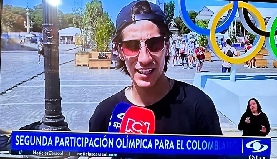  JEAN CARLOS GONZ�LEZ, DE SAMAN�, CALDAS SEGUNDA VEZ EN LOS OL�MPICOS CON SKATEBOARDING