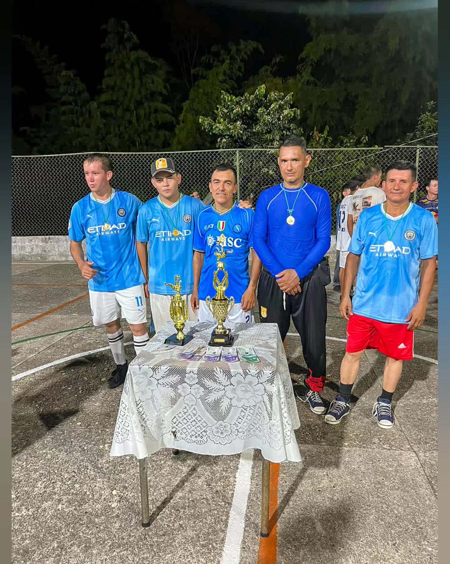 FINAL DEL TORNEO DE F�TBOL DE SAL�N COOREGIMENTO DE LOS POMOS