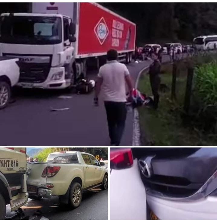ALCALDE DE NORCASIA CALDAS VIVI� UN SUSTO POR ACCIDENTE DE TR�NSITO.