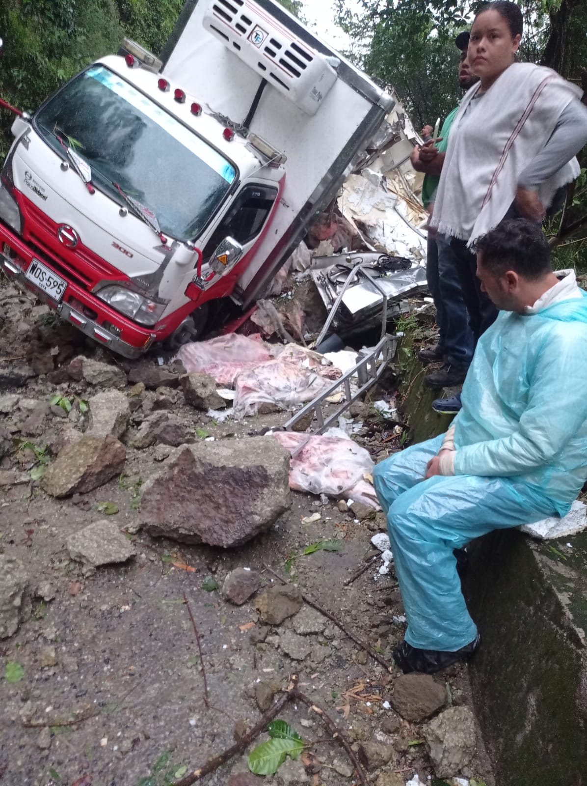 DERRUMBE DEL SECTOR LLANOS DE VICTORIA