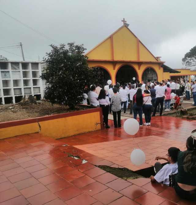 SAMAN� (CALDAS) DESPIDI� AL L�DER COMUNITARIO ALBEIRO YEPES GIRALDO