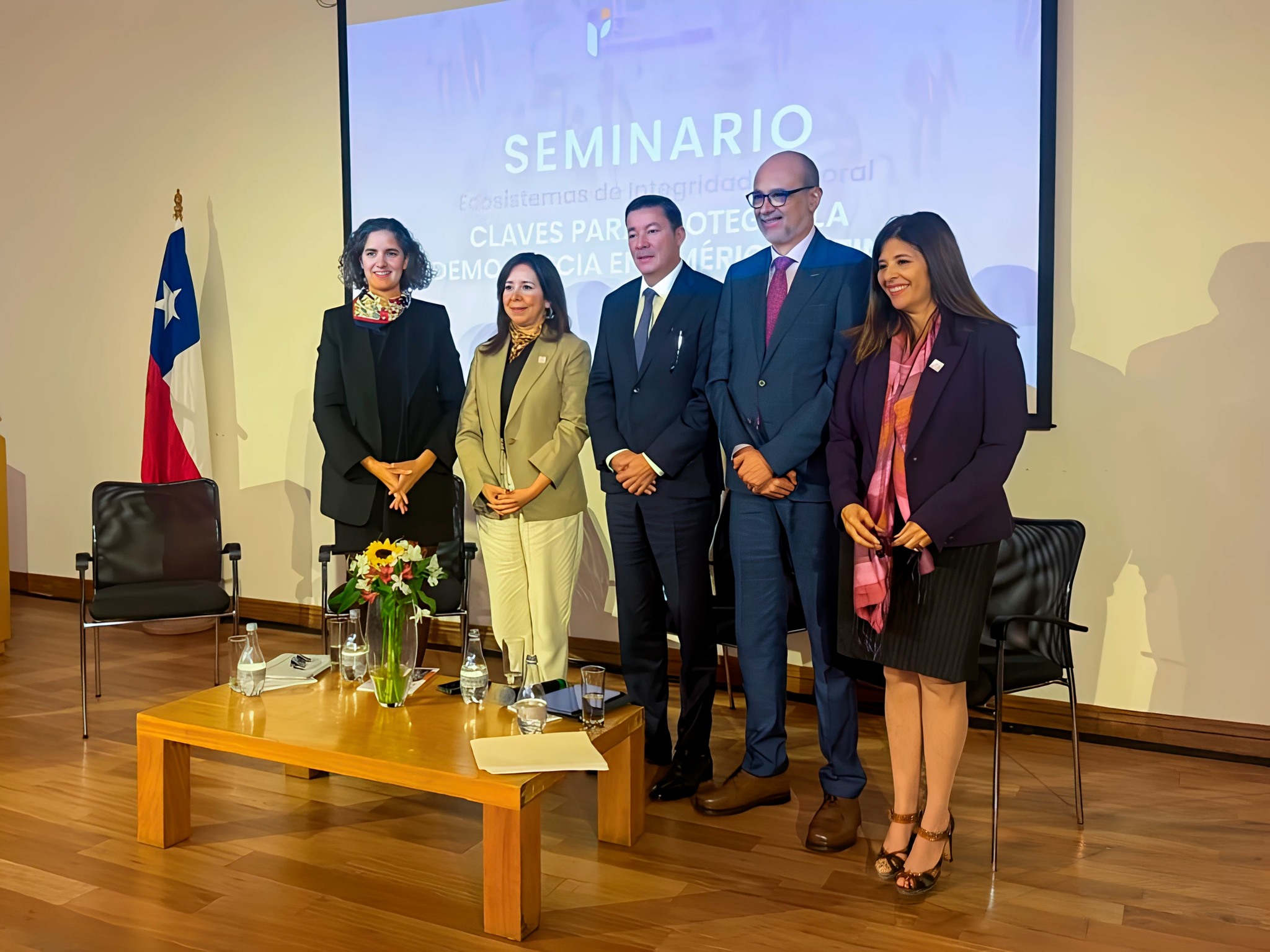 REGISTRADOR NACIONAL, HERN�N PENAGOS DURANTE EL SEMINARIO DE ECOSISTEMAS DE INTEGRIDAD ELECTORAL