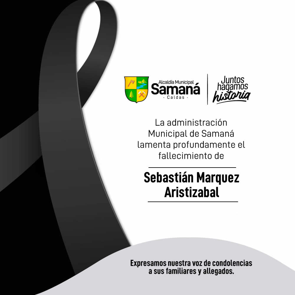 Deceso de: SEBASTIAN MARQUEZ ARISTIZABAL
